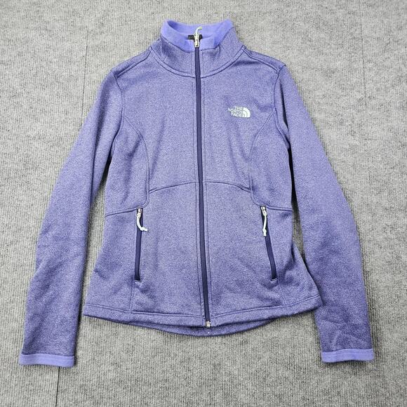 The North Face Jacket Womens Small Purple Agave Fleeve Lined Outdoors Hiking - Picture 1 of 6